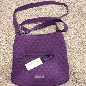 Vera Bradley Amethyst Quilted Crossbody Bag